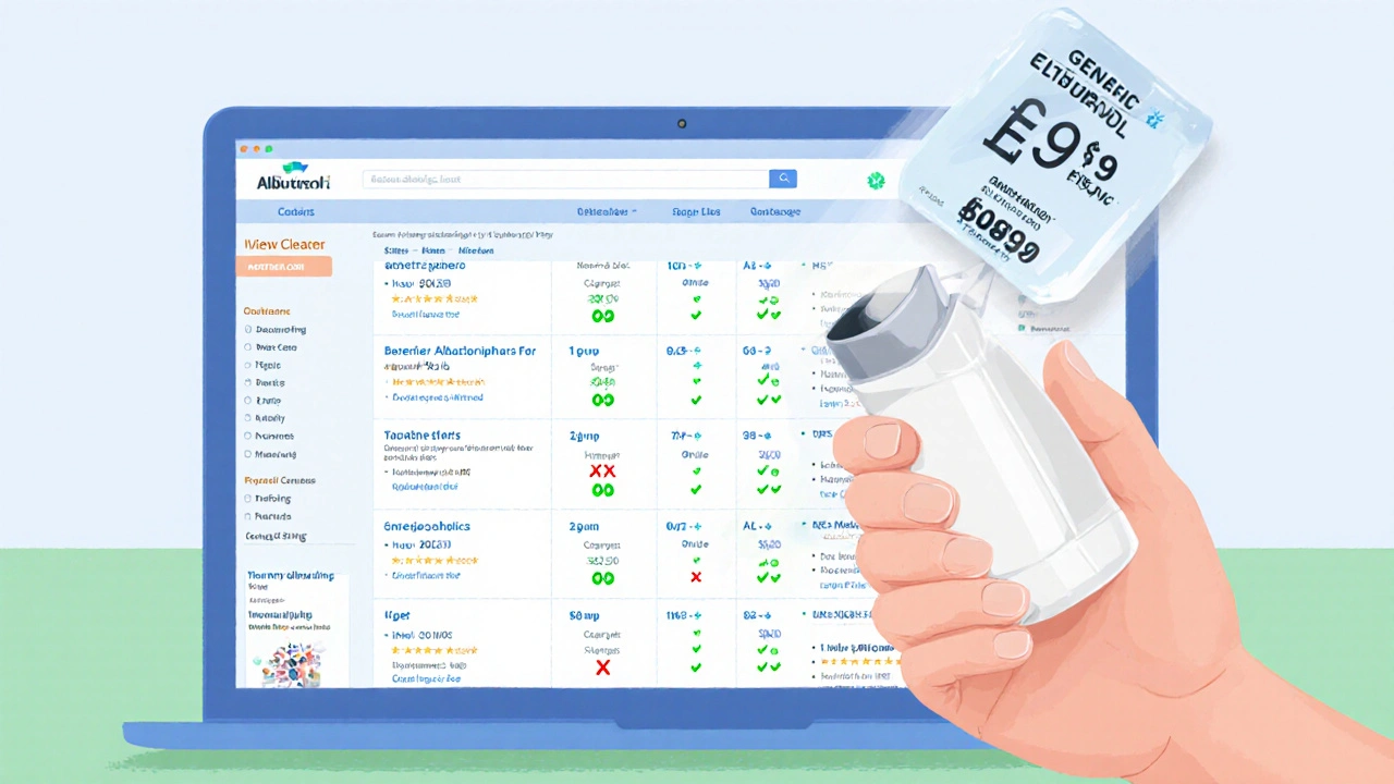 Top Affordable Online Pharmacies for Generic Albuterol (2025)