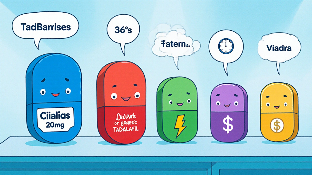 Tadarise (Tadalafil) vs Alternatives: Detailed Comparison