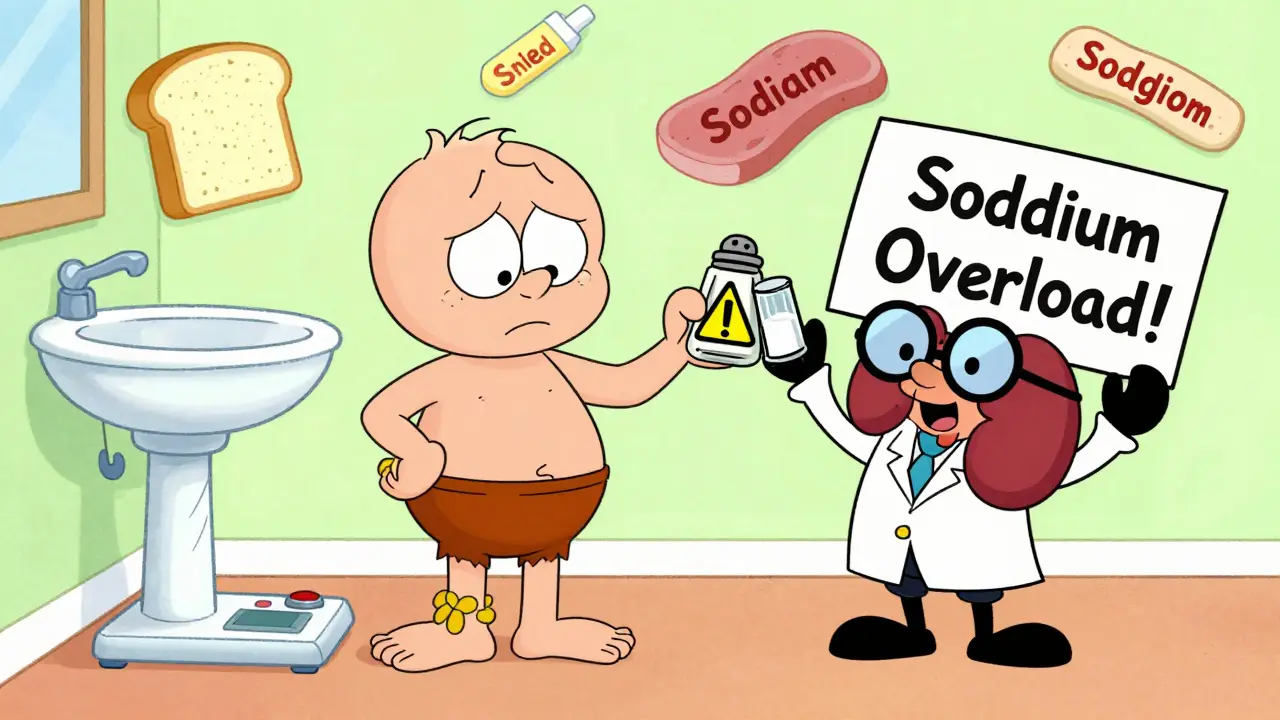 Edema in CKD: How Diuretics, Salt Restriction, and Compression Therapy Work Together