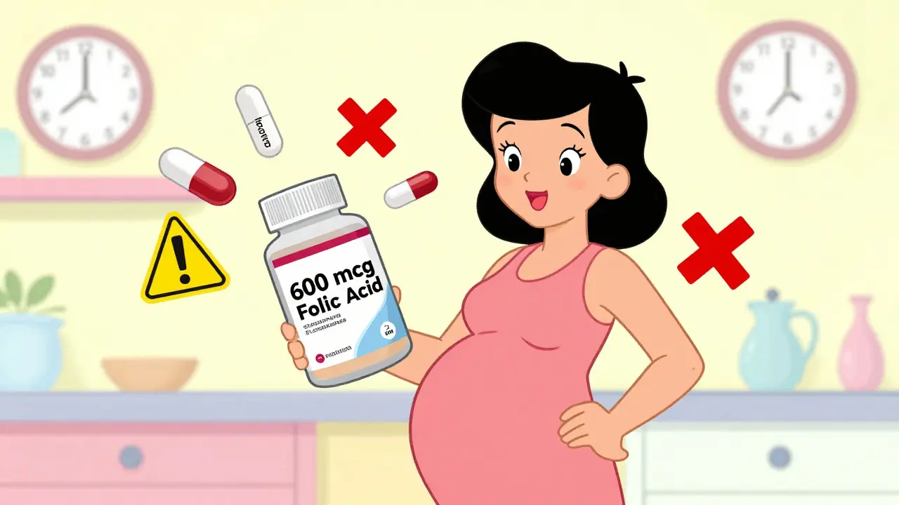 Folic Acid and Prenatal Vitamins: What You Need to Know About Medication Interactions in Pregnancy