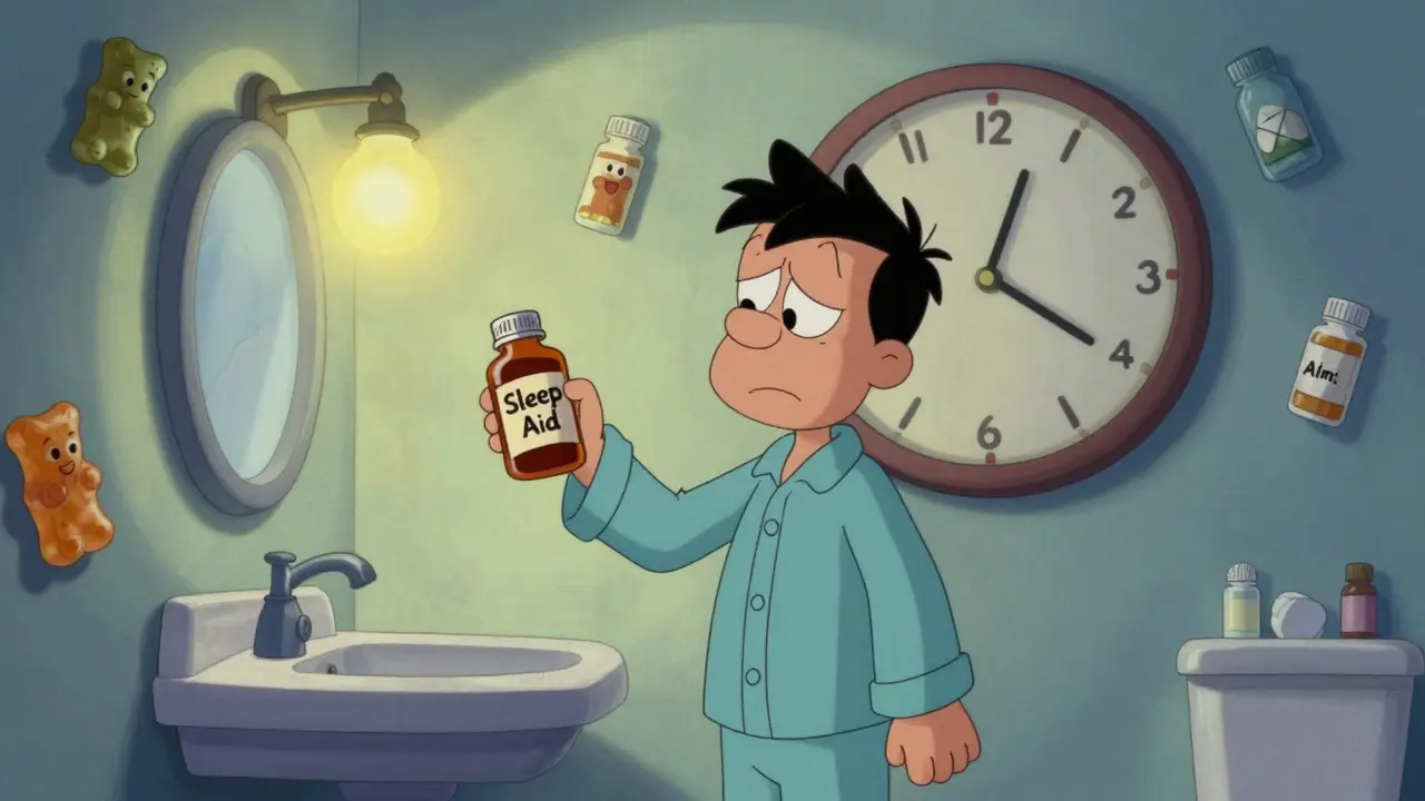 OTC Sleep Aids: What Works, What Hurts, and How to Use Them Safely